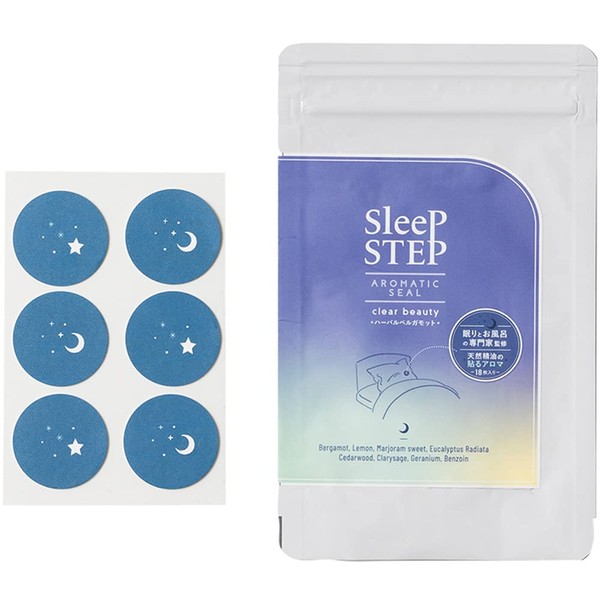 SLEEP STEP Aroma Seal Clear Beauty Pack of 18