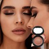 Shimmer Eyeshadow Single,Pressed Fine Powder Eyeshadow,High Pigment Gold Brown eye