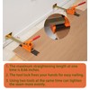 Hardwood Flooring Jack Installation Tools - Heavy Duty Ratcheting Flooring