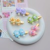 DIY Hairpin Making Materials / Hair Accessory Supplies (CD154) Free Size / Merlot Hairpin 200ea