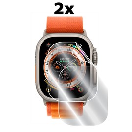 IPG for Watch Ultra 2-1 Hydrogel Screen Protector (2 Units) Invisible Ultra HD Clear Film Anti Scratch Guard-Smooth/Self-Healing/Bubble -Free for Ultra 2