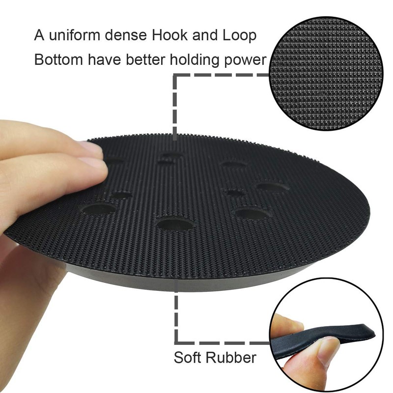 5 Inch Hook and Loop Sander Backing Pad for DWE6421,DWE6423,