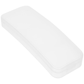 NOLITOY 10pcs Transparent Glasses Case, Frosted Clear Glasses Case Topper Hard Plastic Protective Box Sunglasses Box for Travel Daily