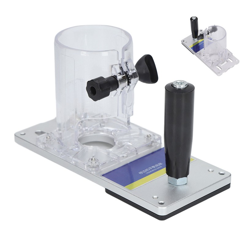 Woodworking Trimmer Router Base Plastic Transparent Standard Professional Woodworking Trimmer