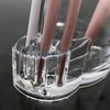 GemRich Makeup Brush Case, Makeup Brush Stand, Cosmetic Storage, Acrylic,