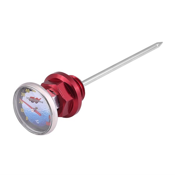 Keenso Motorcycle Oil Dipstick Aluminium Alloy Oil Level Indicator Oil