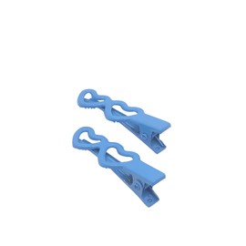 2PCS Love Heart Hair Clips for Women Girls Small Hairpins Cute Hair Barrettes Duckbill Hair Accessories Dark Blue