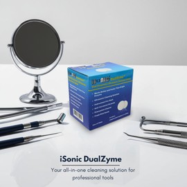 iSonic CTDE01 DualZyme Dual Enzymatic Ultrasonic Cleaning Tablet