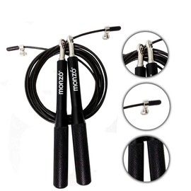 MONZÓ, Cuerda para saltar Crossfit | Gym | Fitness | Rope | Cuerda para saltar Profesional | Cuerda para Saltar | Cuerdas para Saltar | Aluminio |