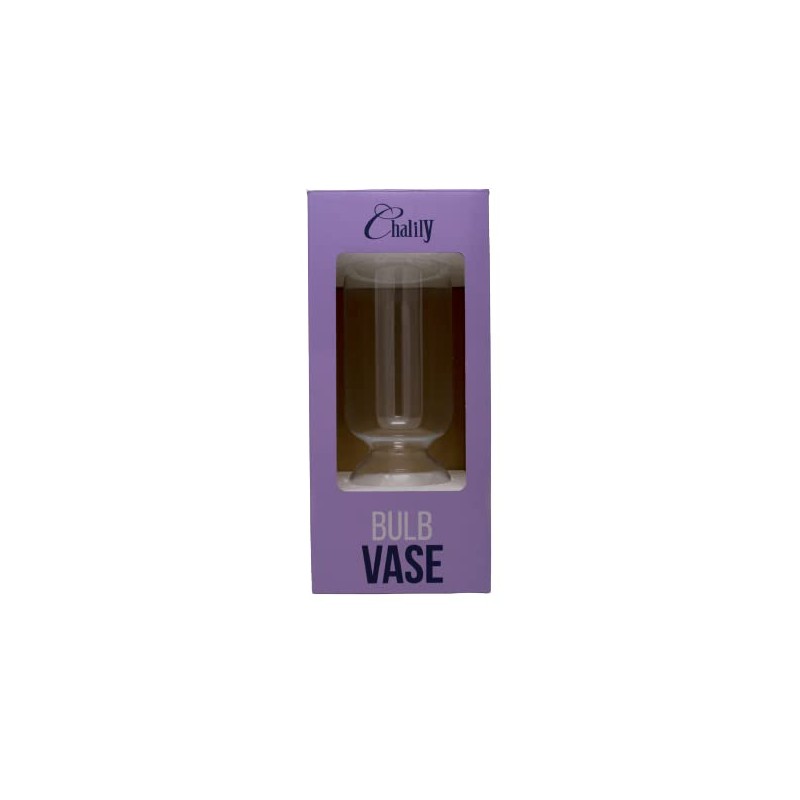 Chalily Flower Vase - Glass Bulb Vase, Tall | Great