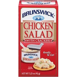 BRUNSWICK Chicken Salad (with crackers) 3.25oz 12pk