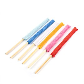 AUEAR, 6 Pack Microfiber Detail Duster Sticks Crevice Mini Cleaning Brush Tool for Home Window