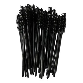2500 Cepillos Pestañas Negro Rimel Desechable Extensiones                                                                                             