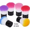 Fix Brocha Maquillaje Redonda Base Plana Diamantada