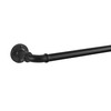 Eclipse Somerton Blackout Curtain Rod, 3/4 Inch Adjustable Wrap Around