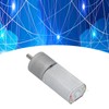 Gear Motor Speed Reduction DC 12V 75RPM Metal for Machine