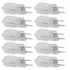 BUTITNOW 10-Pack G8 Halogen Bulbs for GE Microwave - Replacement
