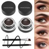 Boobeen 2 Colours Liner Eyeliner Gel Waterproof Eyebrow Colours Gel