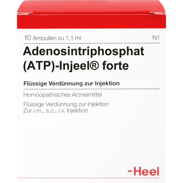 Adenosintriphosphat (ATP)-Injeel forte Ampullen, 10 pcs. Ampoules