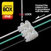Junction Box Outdoor Waterproof IP68 3 Way Plug Line M25