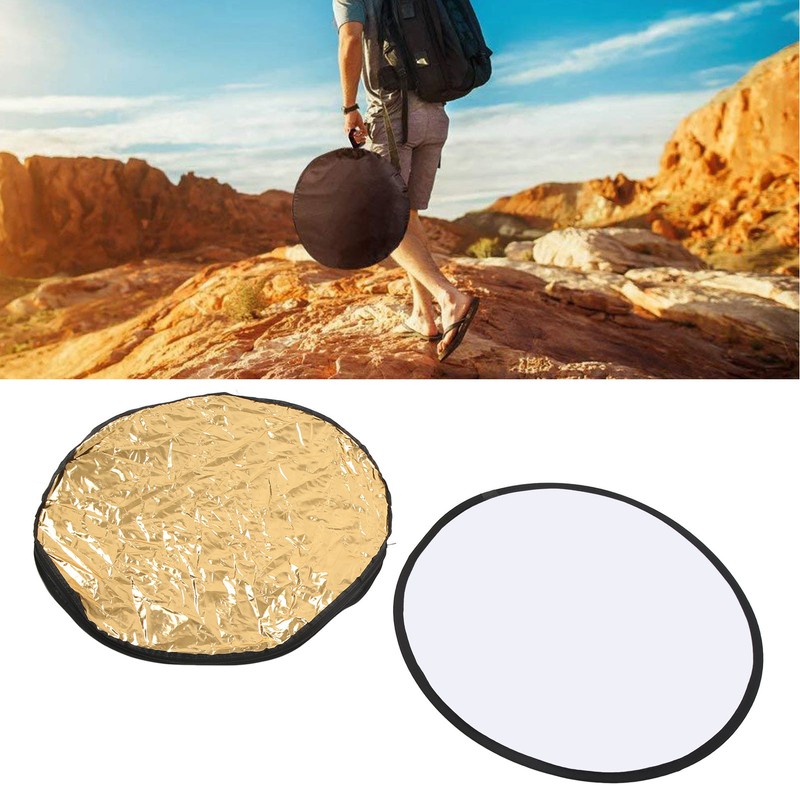 5 in 1 Photography Light Reflector Collapsible Lighting Round Reflector