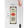 Femer Wooden Sign with German Text "Heute lebe ich morgen
