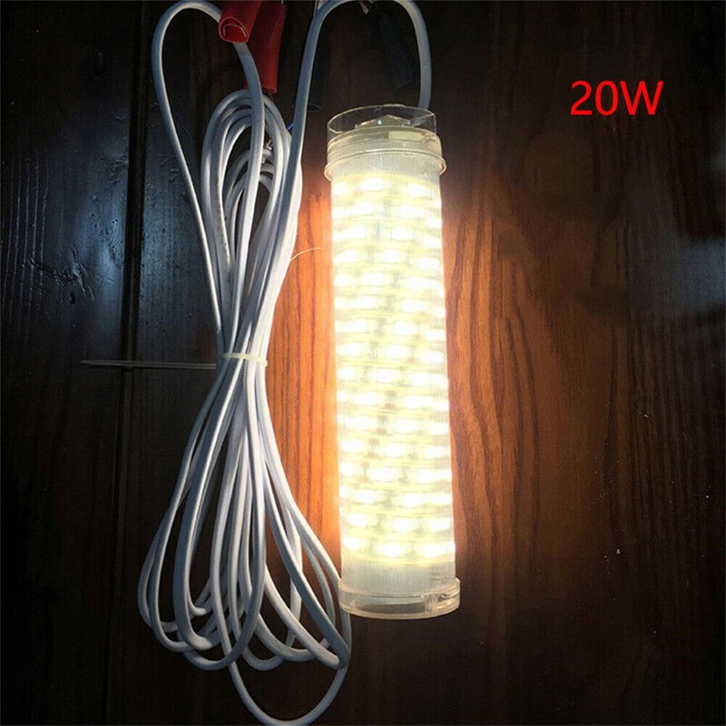 12V 120/150 LED Submersible Fishing Light Underwater Fish Finder Lamp