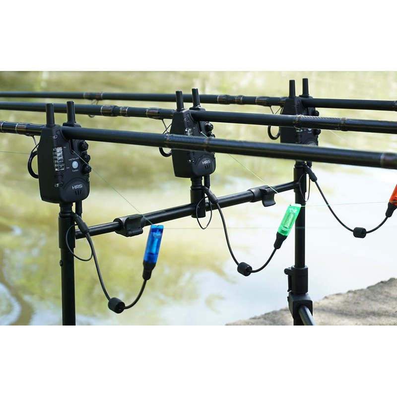 Carp Fishing Bite Alarm with Remote Control (Radio Receiver), with