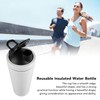 Sports Insulated Water Cup 750ml Double Layer Threaded Mouth Stainless