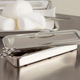 McKesson Instrument Tray Stainless Steel 63-4254 - (6 Ct)