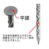 DAIDOHANT 46956 Stainless Steel Flat Head Power Screw Nails, 14.1
