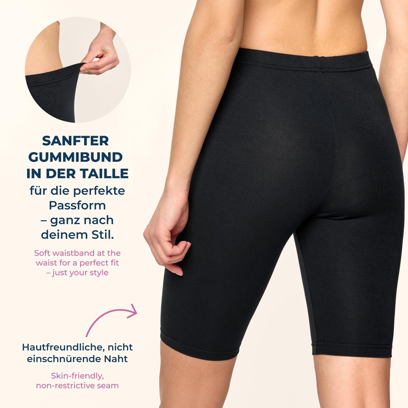 Merry Style MS10-145 Women’s Short Leggings Made from Viscose -