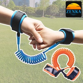 Zenka Anti-Lost Wrist Band 2.5M Baby Spring (Premium) 4-1. Premium 2.5 Meter Orange 2ea