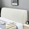 WYJHNL Headboard Cover for Bed Headboard Cover Elastic Fleece Headboard