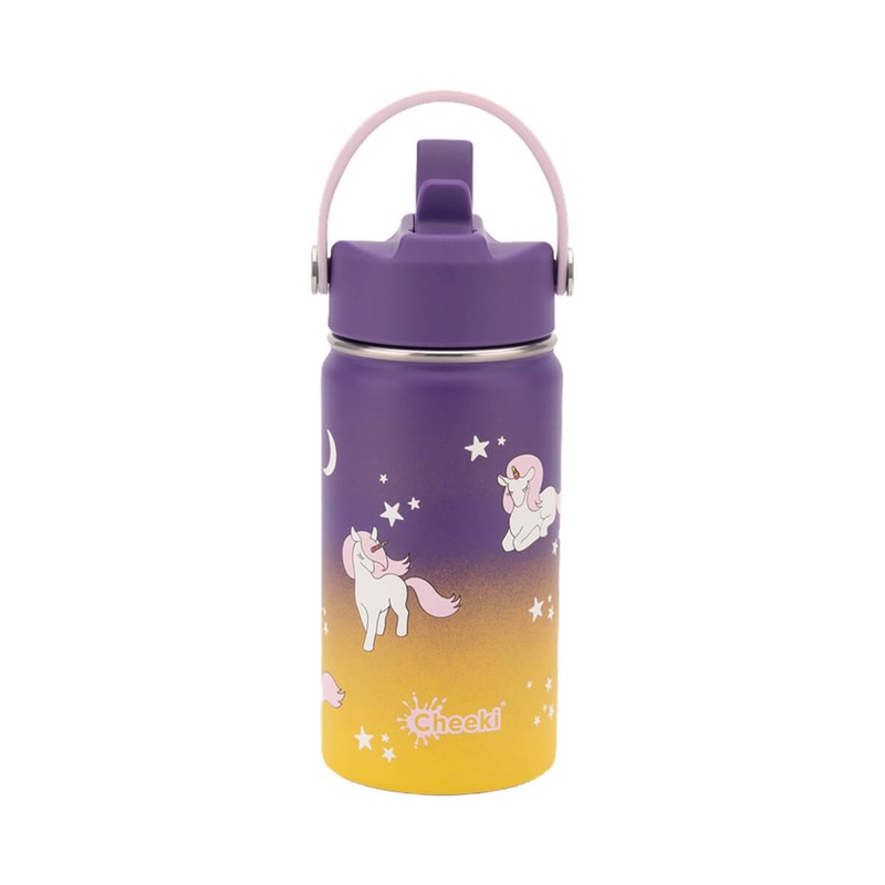 Cheeki Insulated Little Adventurer Bottle - 400ml, Arcade