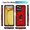 Korecase Kickstand Case for Moto G Play 2026/G 2026, 6.7-inch,Red