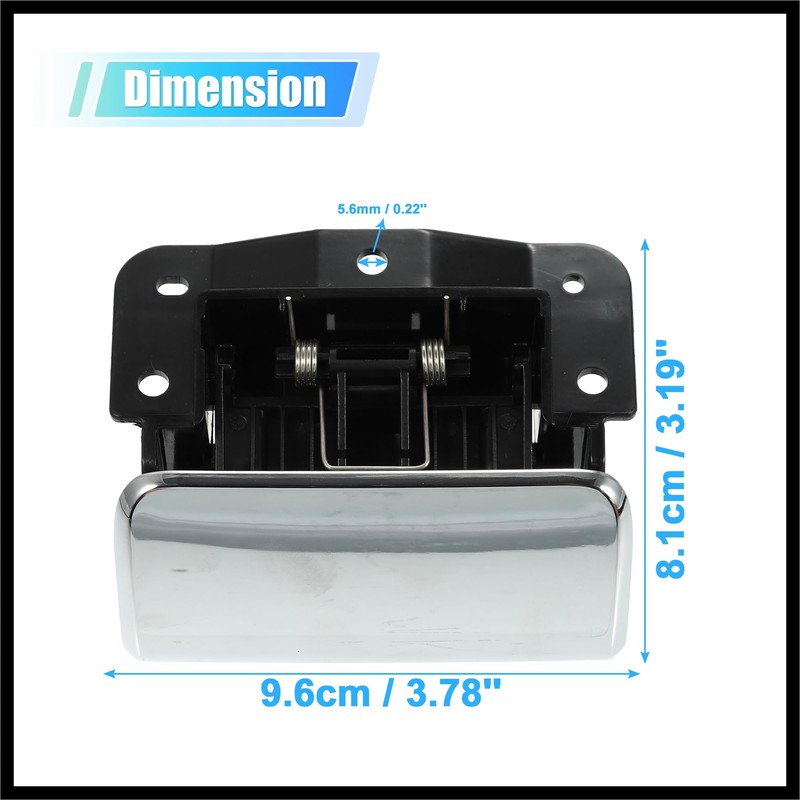 Hihaha Center Console Lid Latch for Dodge for Ram 1500