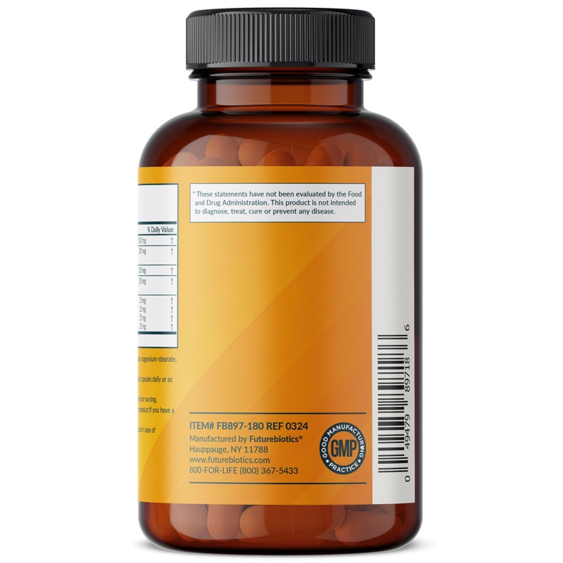 Futurebiotics Glucosamine Chondroitin Turmeric & MSM Advanced Joint Formula, Supports