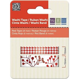 We R Memory Keepers Washi Tape, Red