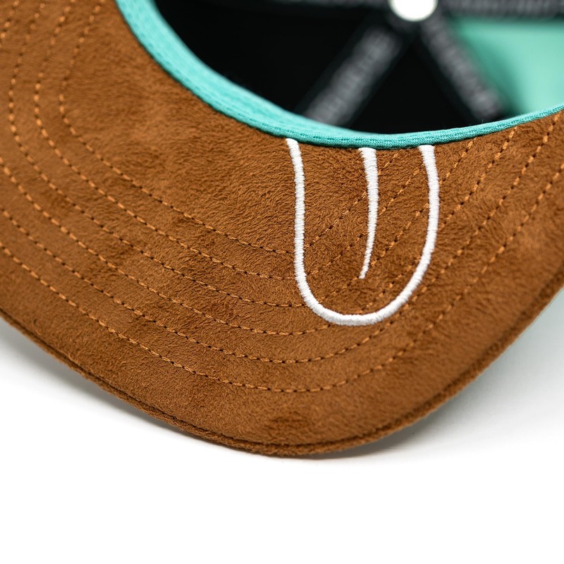 Hand und Feuer Snapback Cap Children's Naughty Badger, mint, M