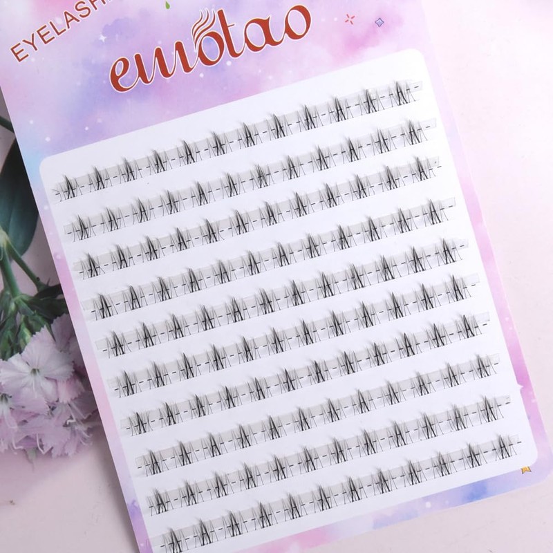 Bottom False Eyelashes, Natural False Eyelashes, For Partial, Bunch, Large