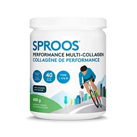 Sproos Colágeno para Rendimiento Deportivo, 400 g para Fortalecer Piel, Cabello y Articulaciones