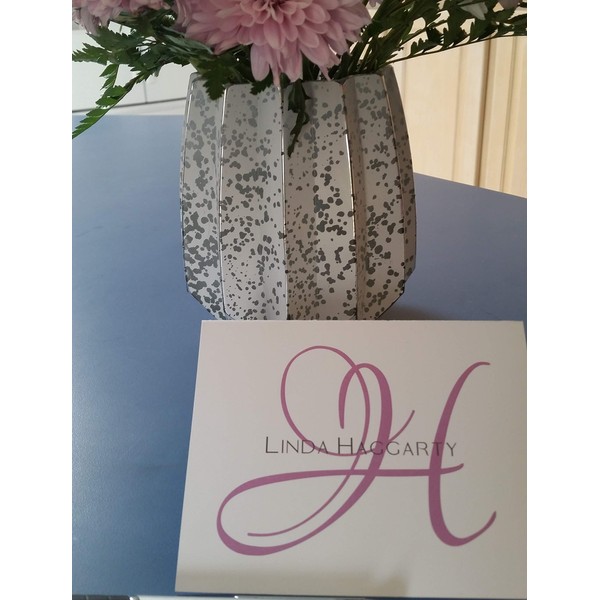 Customized Note Cards -Set of 24 with White envelopes -