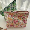 Cosmetic Bag, Corduroy, Travel Toiletry Bag with Zip, Corduroy Cosmetic