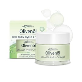 medipharma cosmetics Olive Oil Collagen Hydro Cream Gel - With Niacinamide & Collagen - Reduces Wrinkles - Strengthens Skin Elasticity - Provides Intensive Moisture