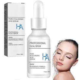 Esencia Suero Retráctil De Poros, Suero De Ácido Hialurónico Puro para Humectante Facial, Arrugas Que Se Desvanecen, Esencia De Reparación Reafirmante para Iluminar La Piel Antiedad (Retráctil De Poros)