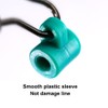 Fising Line Sinker Sliders with Duolock Snaps,Heavy Duty Sinker Slides