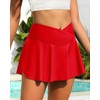 Tempt Me Women Swim Skirt - High Waisted Bathing Suit