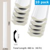 Ceiling Crown Molding Trim, 10 Pack High Impact Polystyrene Decorative