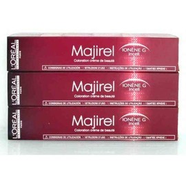 3 x L'Oreal Professionnel Majirel No. 9.3 Blonde High Gloss Gold 50 ml